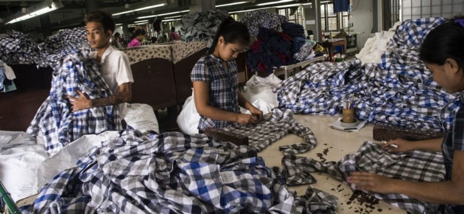 Unions file complaints over Myanmar garment production