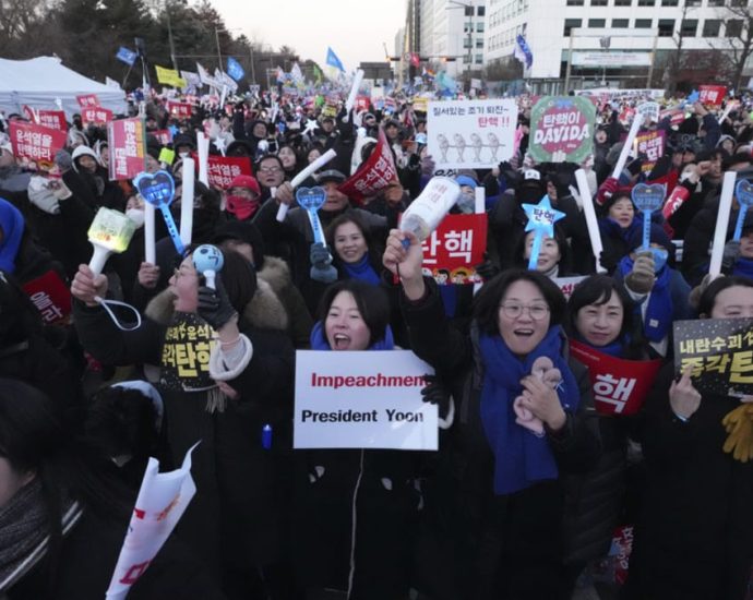 As it happened: South Korea’s President Yoon impeached over martial law declaration