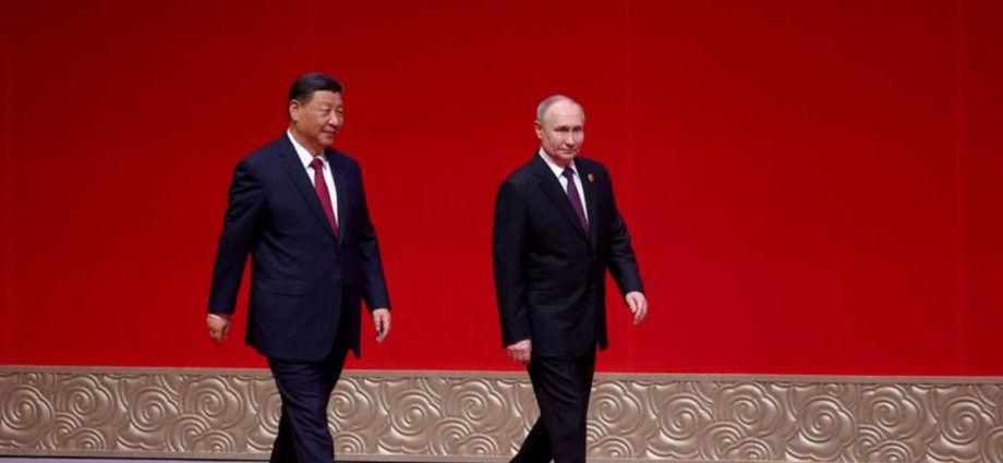 China, Russia always moving forward ‘hand in hand’, Xi tells Putin