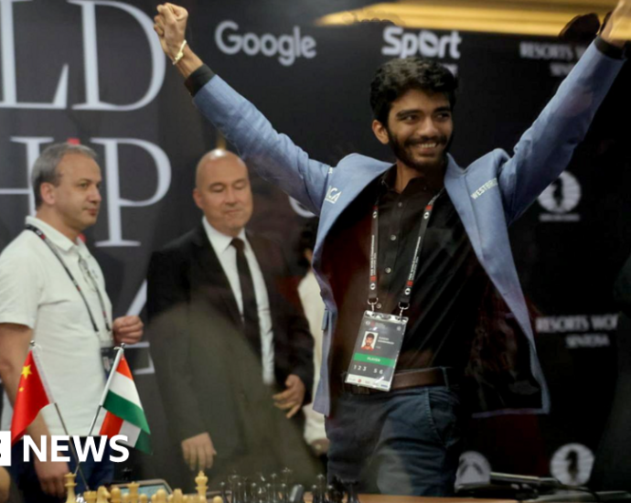 Gukesh Dommaraju: Indian teen,18, becomes youngest-ever world chess champion