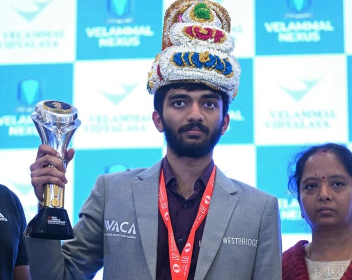 Indian chess king Gukesh returns to hero’s welcome