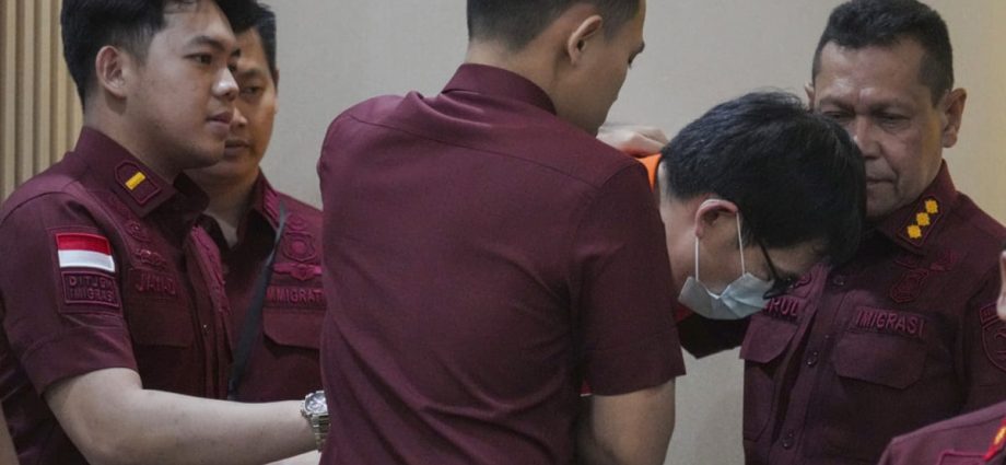 Indonesia arrests Chinese national wanted by China over money laundering charges