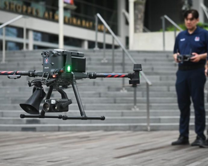 Police to use drones to monitor crowd numbers in real-time at Marina Bay countdown