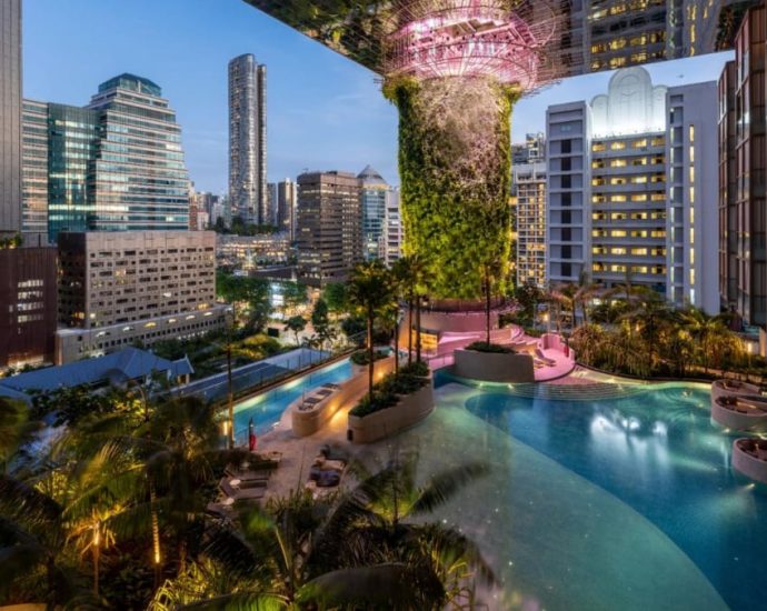 Singapore’s Pan Pacific Orchard hailed as one of the world’s most beautiful hotels