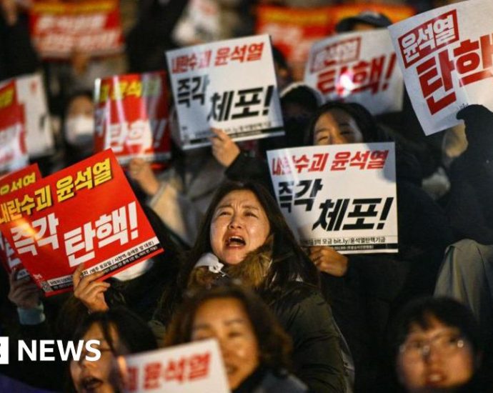 South Korean president under pressure as impeachment vote looms