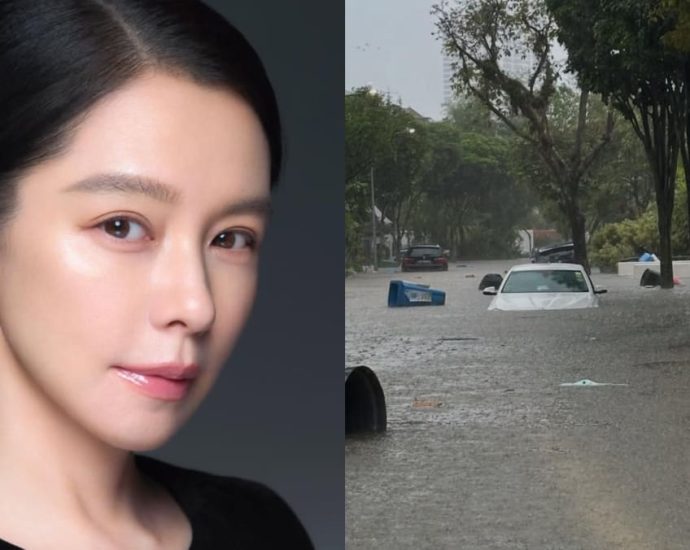 Taiwanese actress Vivian Hsu recounts getting caught in Bukit Timah flash floods