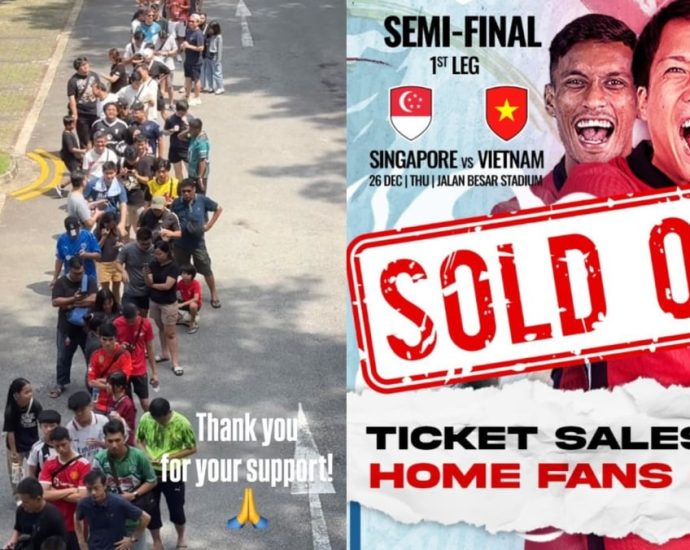 Tickets for Singapore-Vietnam ASEAN Championship semis sold out, FAS cautions against resellers