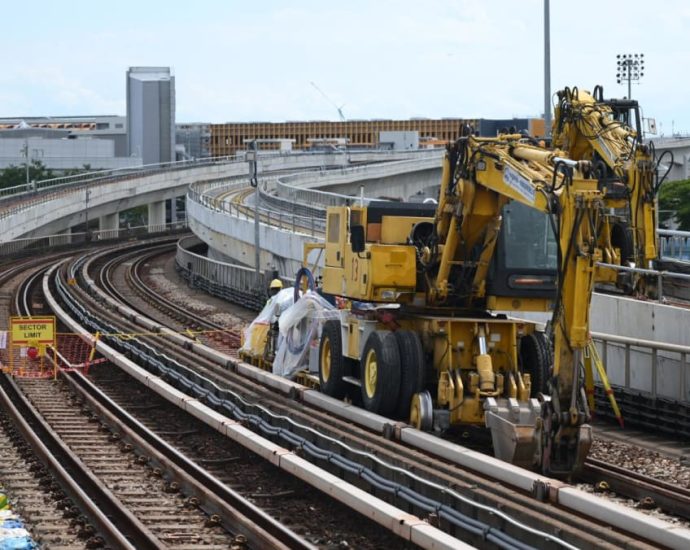 Train services between Tanah Merah and Tampines on track to resume on Dec 11; works 40% complete