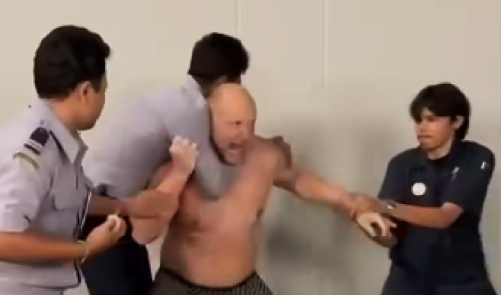 Wildly drunk tourist charged with assaulting police