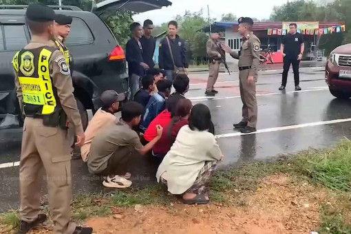 10 illegal migrants bound for Malaysia caught in southern Thailand