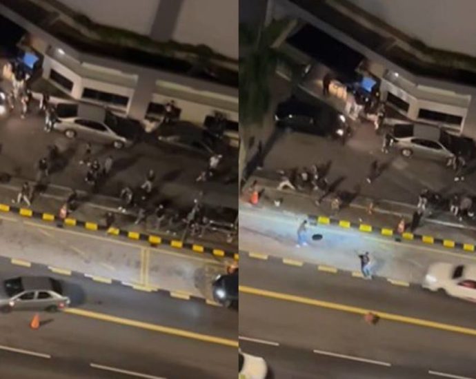 2 vehicles ram into crowd outside Kuala Lumpur nightclub, injuring 2
