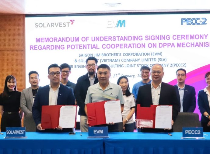 EVM, Solarvest, and PECC2 partner to boost renewable energy in Vietnam