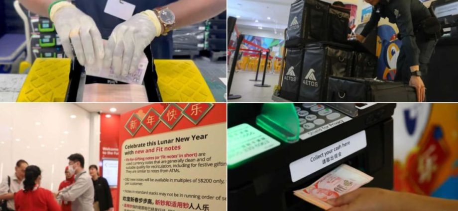 Extra manpower, months of preparation: How millions of notes are distributed for Chinese New Year in Singapore