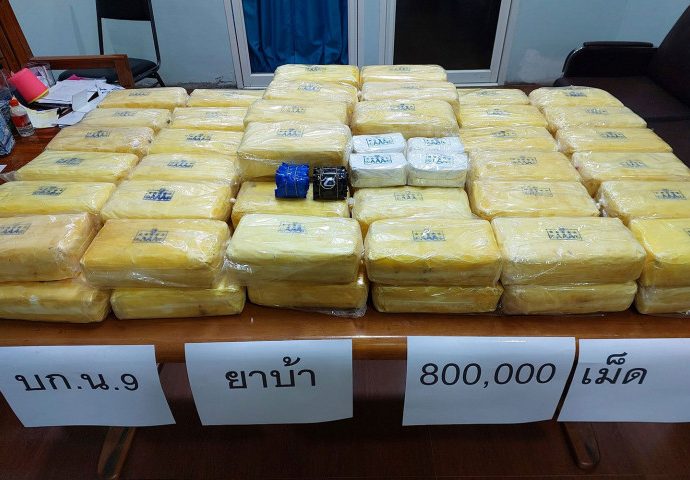 Fleeing driver wounded by police, 800,000 meth pills seized