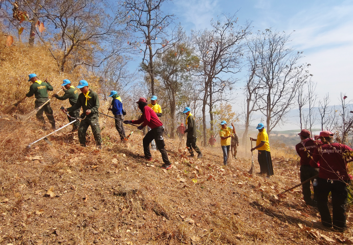 Forest burners in Korat arrested