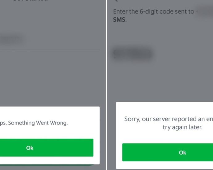 Grab users report issues with app