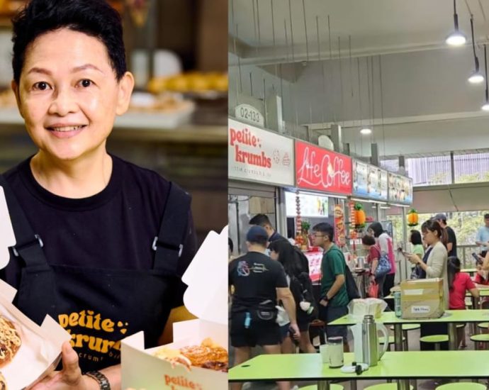 Hawker stall opened by ex-Mandarin Hotel executive pastry chef attracts long queues daily before opening time