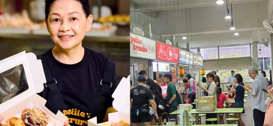 Hawker stall opened by ex-Mandarin Hotel executive pastry chef attracts long queues daily before opening time
