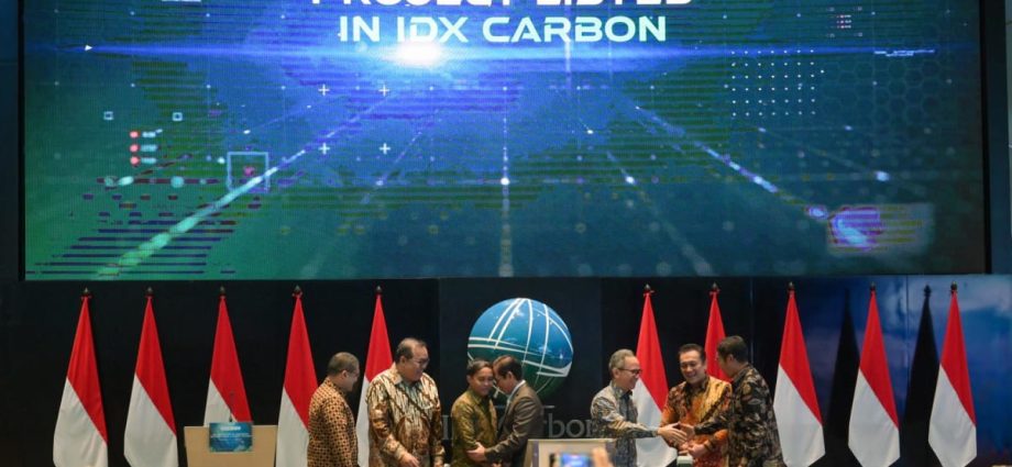 Indonesia launches international carbon exchange