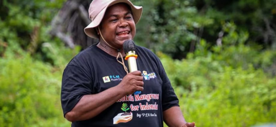 Indonesian mother of six aims to keep Papuan tradition alive by saving mangroves in women-only forest