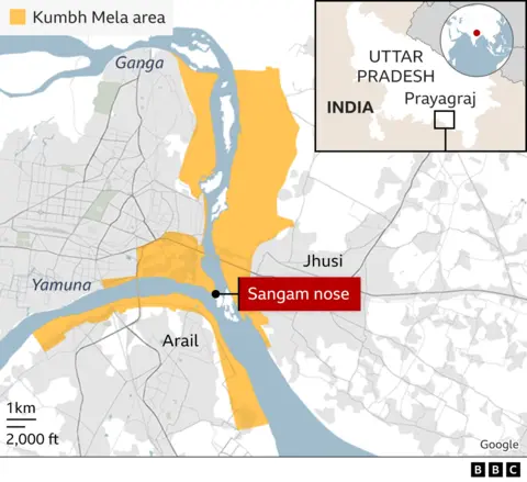 Mahakumbh Mela: Thirty killed in crush at India’s Kumbh Mela festival