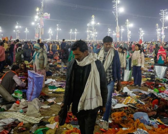 Millions at India’s Maha Kumbh Mela festival take ‘holy dip’ a day after fatal stampede