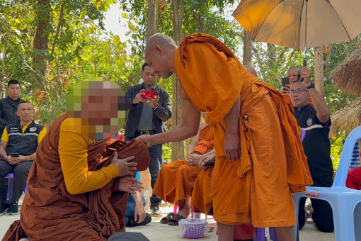 Monk accused of raping retreat participant