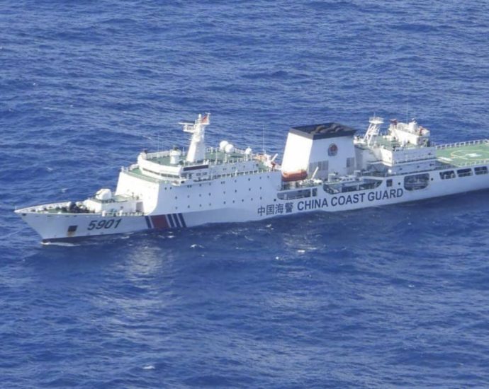 Philippines alarmed after China sends ‘monster ship’ to disputed shoal