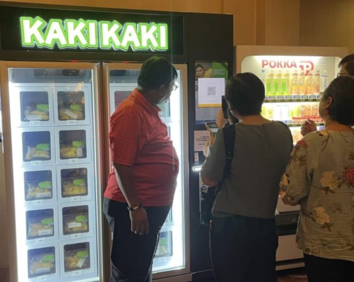 There will be a durian vending machine at Tampines MRT station from late January