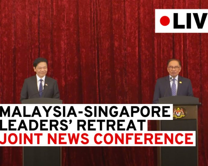 Watch live: Malaysia-Singapore Leaders’ Retreat joint news conference by PMs Lawrence Wong, Anwar Ibrahim