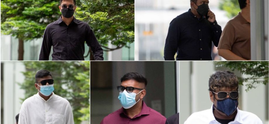 5 men given jail, caning over fatal Orchard Road brawl