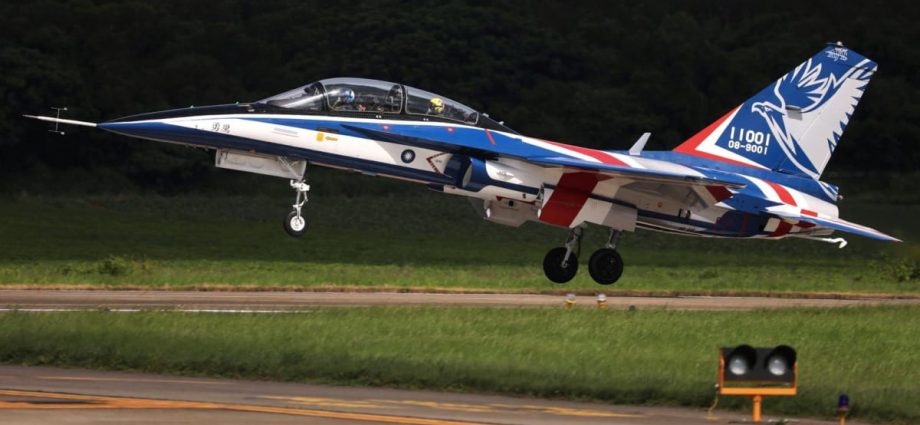 Advanced new Taiwan jet trainer crashes in setback for programme