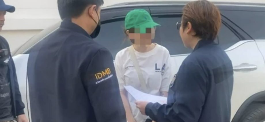 Chinese human trafficking suspect caught in Chon Buri