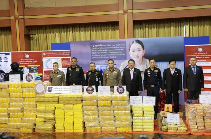 Cops seize millions of pills