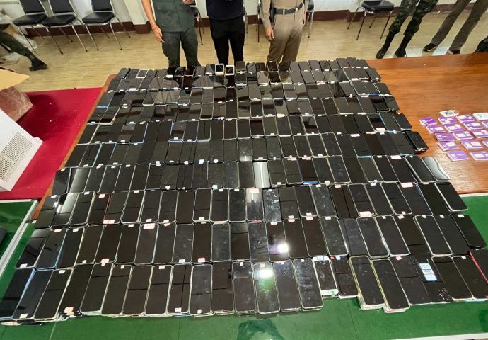 Man arrested in Tak with 1500 phones, SIM cards ‘used for scams’