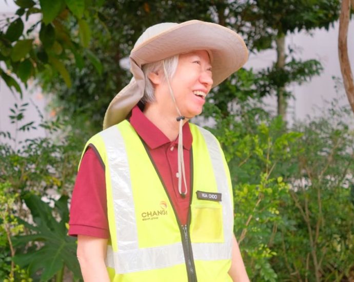 Meet the 66-year-old woman who’s been nurturing Changi Airport’s outdoor plants and trees for 44 years