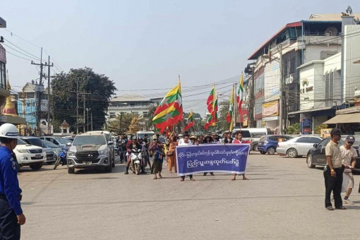 Myanmar residents protest Thai power and fuel cut measures