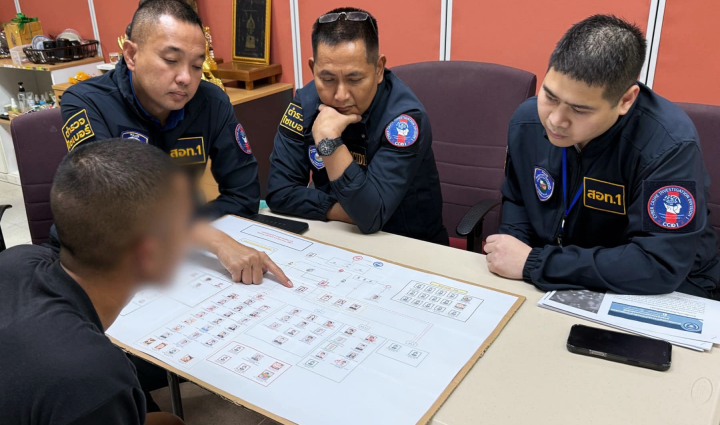 Scam gang police impersonator arrested