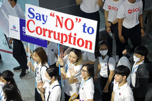 Thailand’s corruption score slips