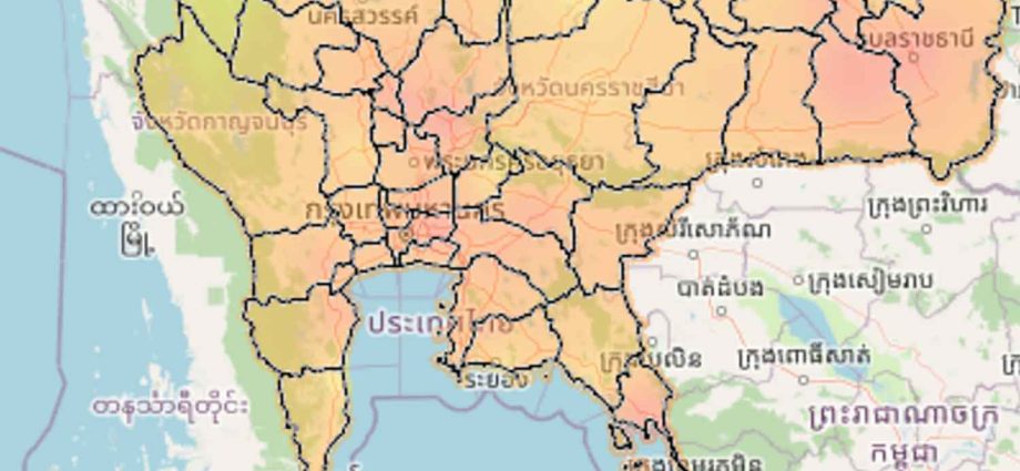 Unsafe levels of smog in 64 of 77 Thai provinces