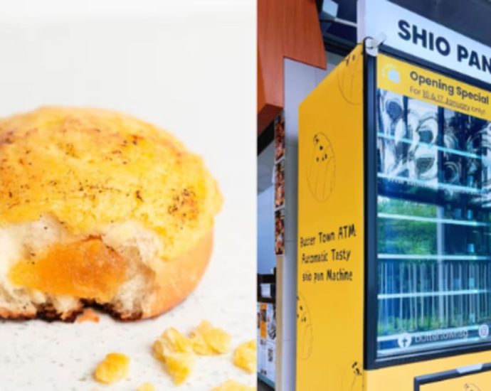 You can get limited-edition Butter Town bolo buns from this shio pan ‘ATM’