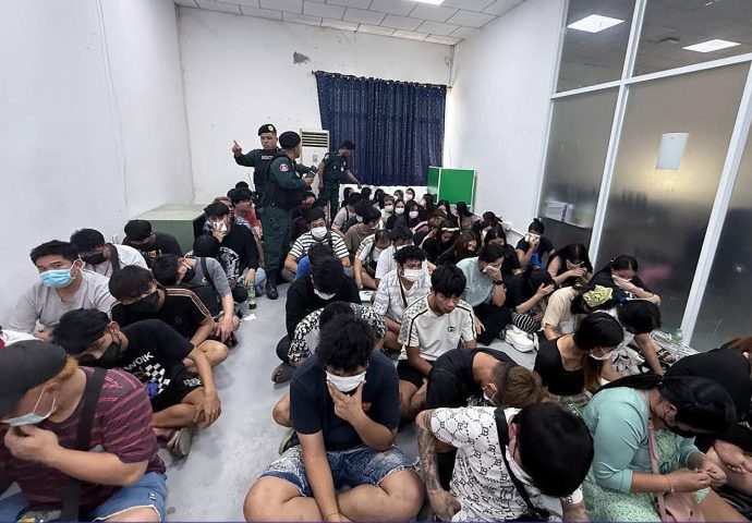 119 Thais found in Cambodian call centre operations