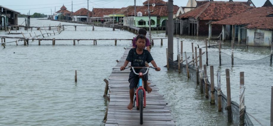 Deserted villages, power cuts: Java’s sinking coast hits residents hard, as Prabowo plans 700km sea wall
