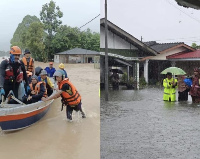 Over 10,700 people evacuated in Johor due to severe floods; major roads in JB city centre affected