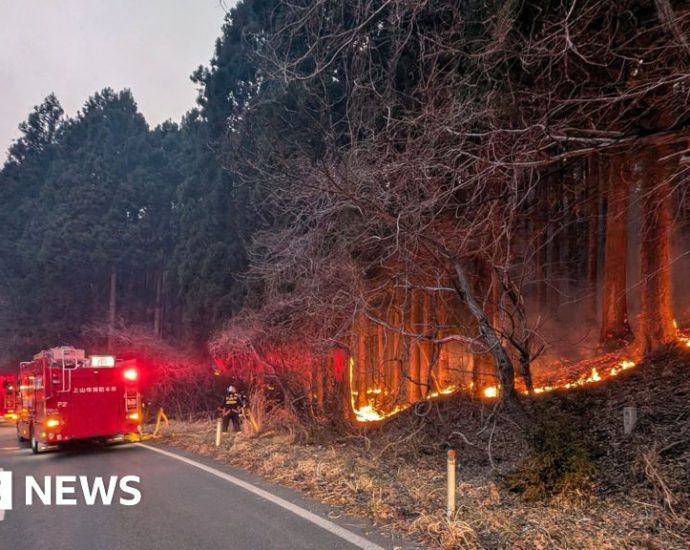 Thousands evacuated as Japan’s biggest fire in decades continues to burn