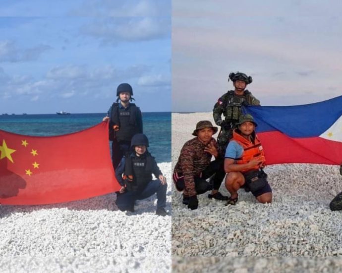 China sends dual message with national flag on disputed South China Sea reef, targeting rivals and citizens
