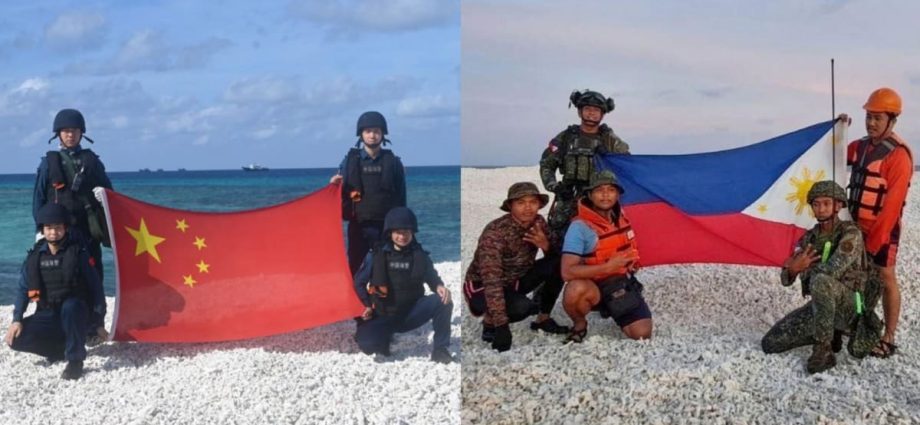 China sends dual message with national flag on disputed South China Sea reef, targeting rivals and citizens