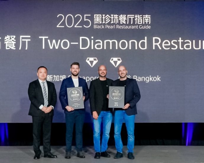 China’s Black Pearl Restaurant Guide awards held in Singapore for the first time