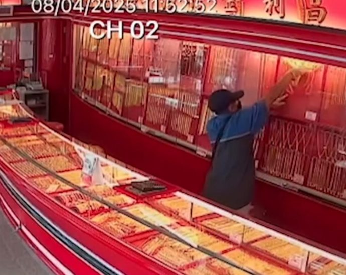 Malaysian arrested over gold shop heist