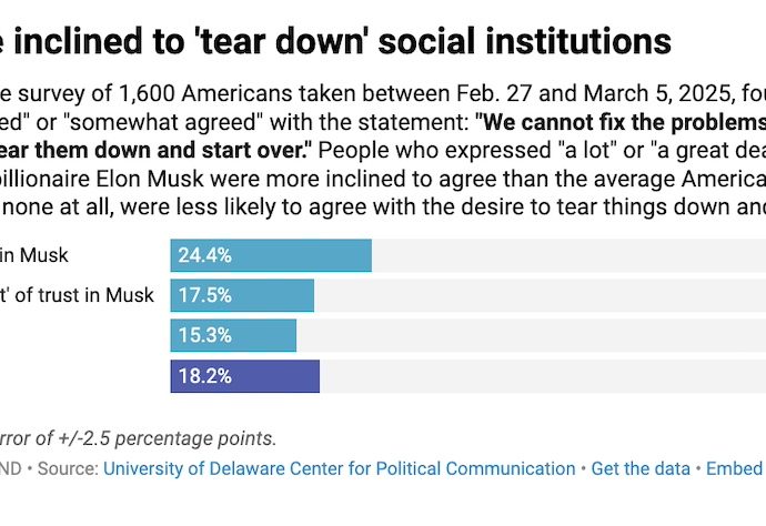 Musk’s chainsaw fueled by American need for chaos – Asia Times